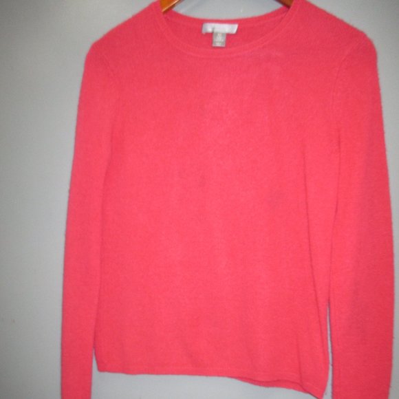 Cashmere By Charter Club Women's Sweater Size XS 100% Cashmere Red Sweater - Picture 1 of 11